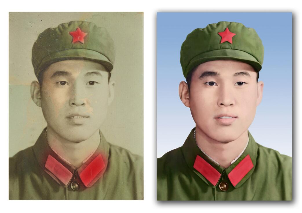 本溪破损照片修复-18